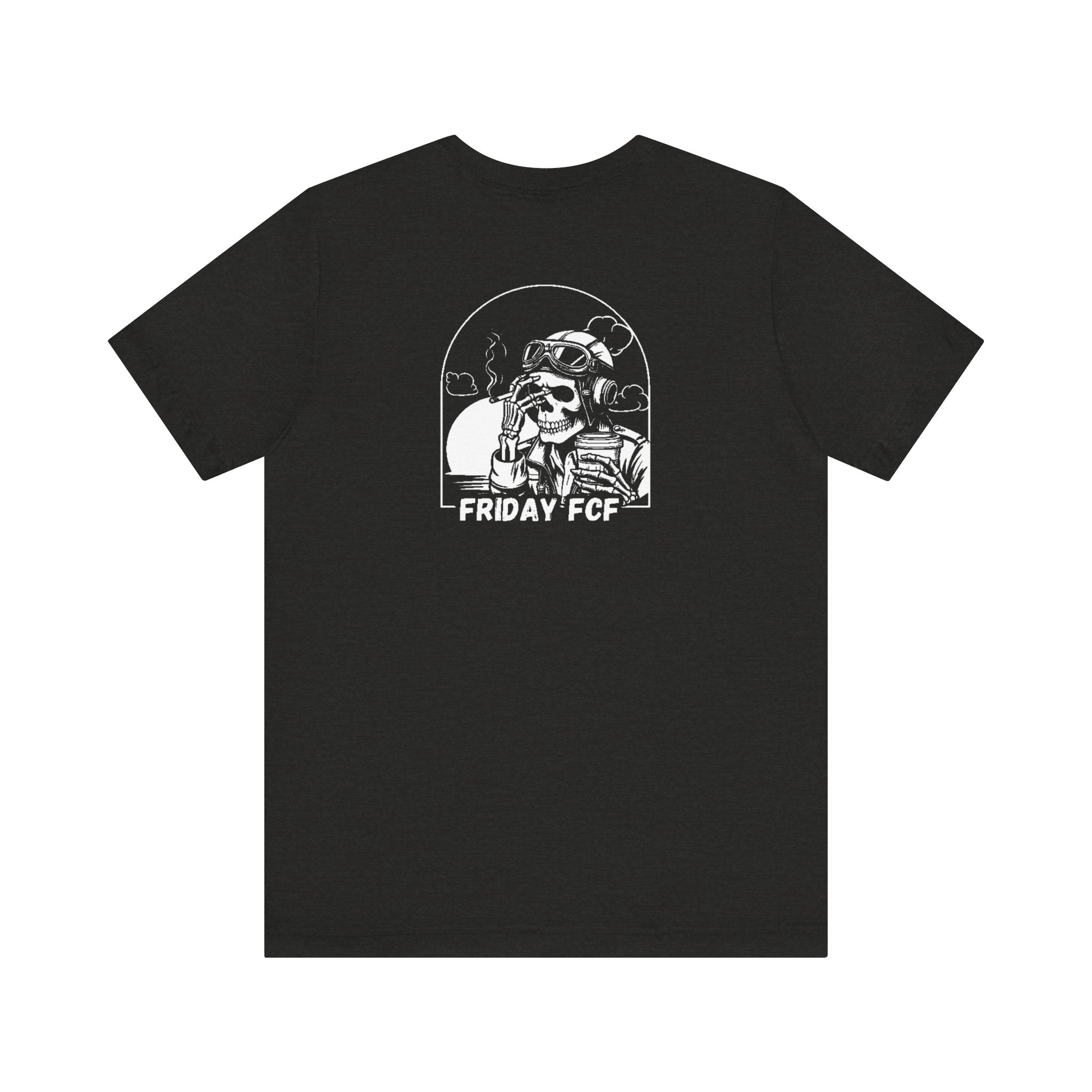 Friday FCF Funny Aviation Shirt Black Heather T-Shirt military apparel sticker patch aviation funny custom usmc navy best military aviation apparel patches and motto gym workout garage flags t-shirt mens