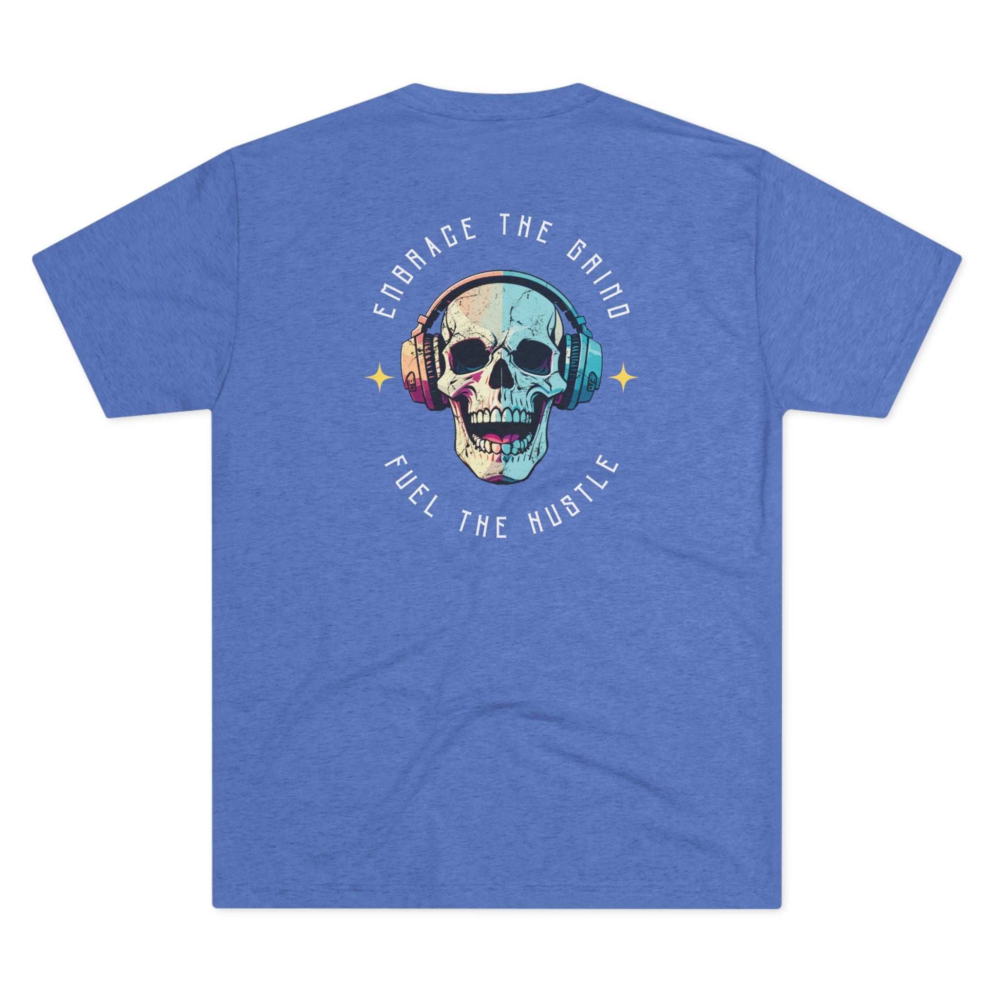 Fuel The Hustle Workout T-Shirt T-Shirt military apparel sticker patch aviation funny custom usmc navy best military aviation apparel patches and motto gym workout garage flags t-shirt mens