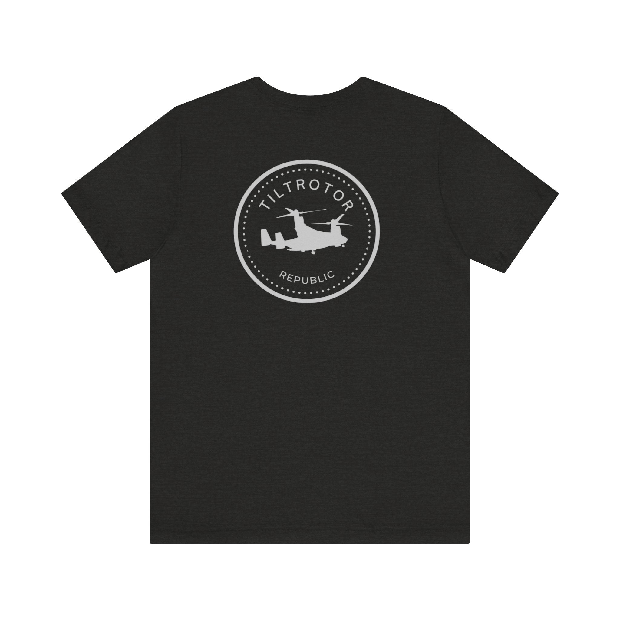 Tiltrotor Republic MV-22 T-Shirt T-Shirt military apparel sticker patch aviation funny custom usmc navy best military aviation apparel patches and motto gym workout garage flags t-shirt mens