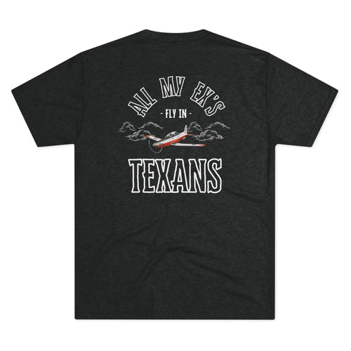All My Ex's T-6B Texan Military Shirt T-Shirt military apparel sticker patch aviation funny custom usmc navy best military aviation apparel patches and motto gym workout garage flags t-shirt mens