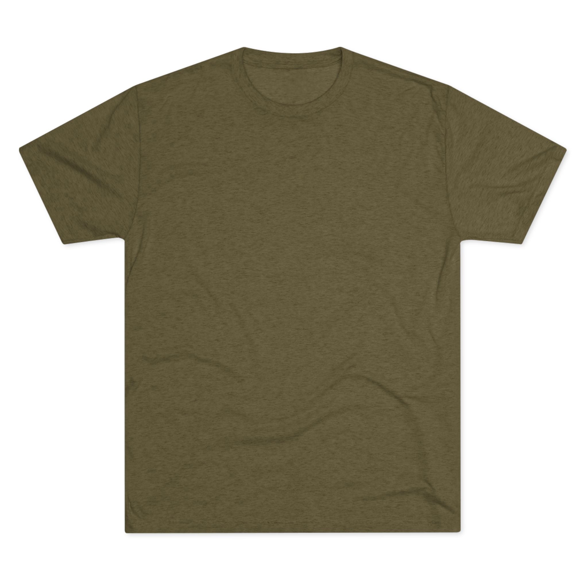 S / Tri-Blend Military Green