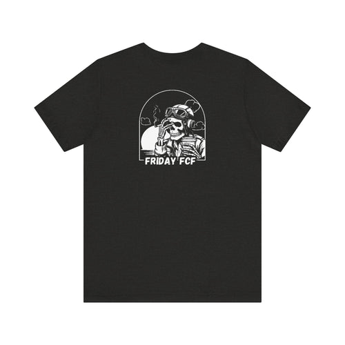 Friday FCF Funny Aviation Shirt Black Heather T-Shirt military apparel sticker patch aviation funny custom usmc navy best military aviation apparel patches and motto gym workout garage flags t-shirt mens