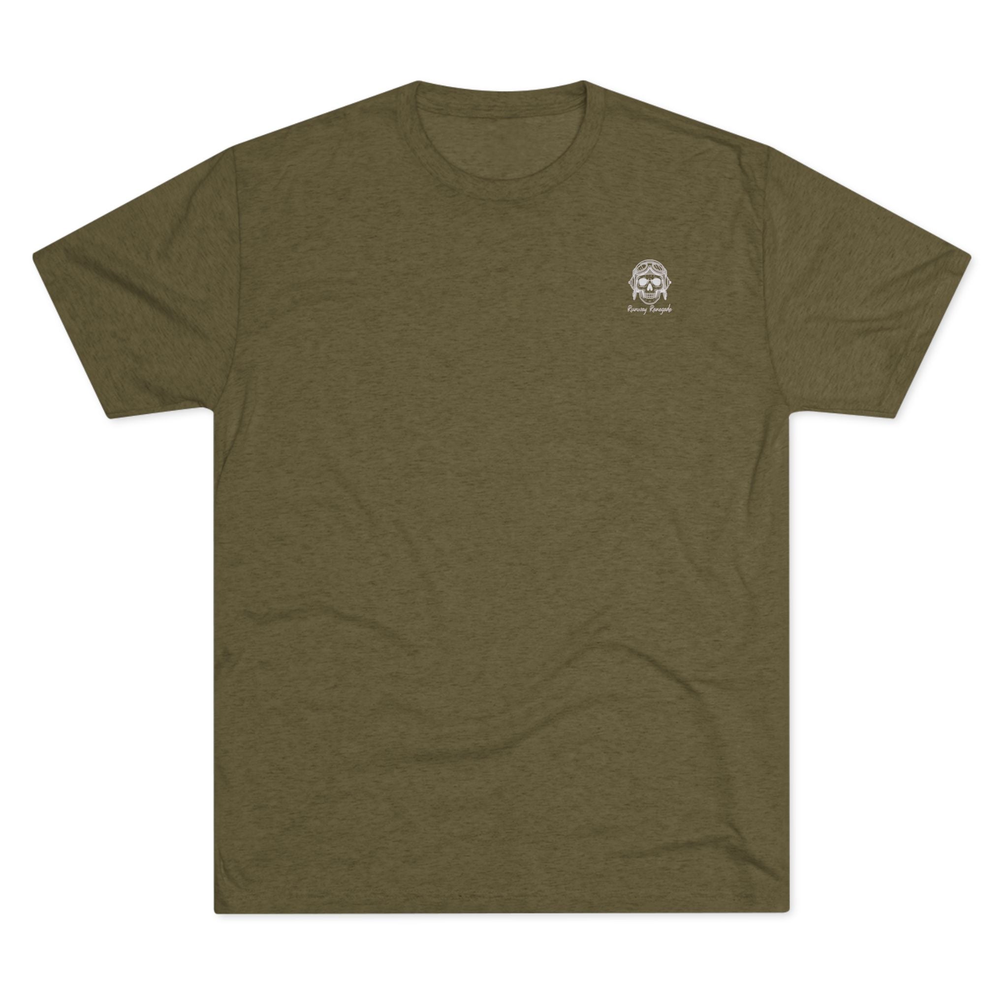 S / Tri-Blend Military Green