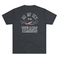 All My Ex's T-6B Texan Military Shirt Tri-Blend Vintage Navy T-Shirt military apparel sticker patch aviation funny custom usmc navy best military aviation apparel patches and motto gym workout garage flags t-shirt mens