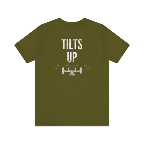 Tilts Up V-22 Osprey OD Green Shirt USMC Olive T-Shirt military apparel sticker patch aviation funny custom usmc navy best military aviation apparel patches and motto gym workout garage flags t-shirt mens