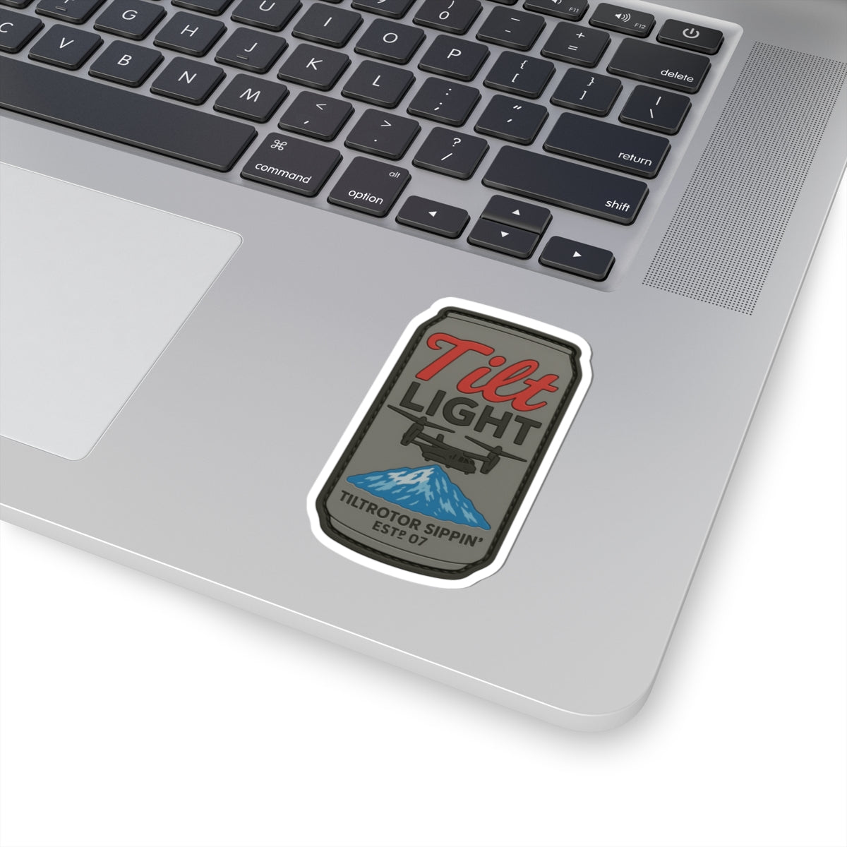 Tilt Coors Lite Beer Aviation Sticker