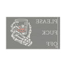 Fuck Off Garage Gym Flag Home Decor military apparel sticker patch aviation funny custom usmc navy best military aviation apparel patches and motto gym workout garage flags t-shirt mens