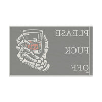 Fuck Off Garage Gym Flag Home Decor military apparel sticker patch aviation funny custom usmc navy best military aviation apparel patches and motto gym workout garage flags t-shirt mens
