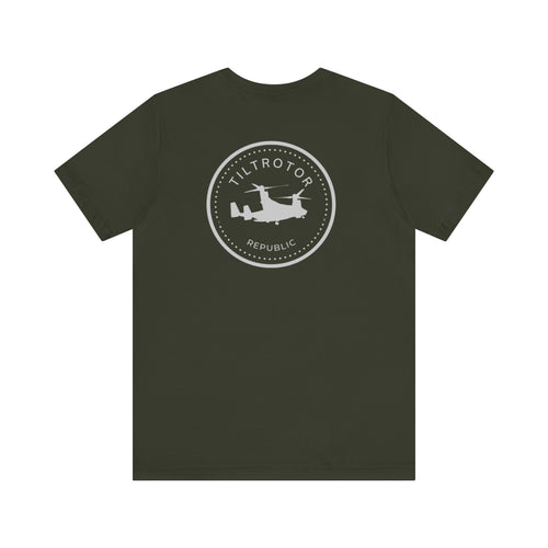 Tiltrotor Republic MV-22 T-Shirt T-Shirt military apparel sticker patch aviation funny custom usmc navy best military aviation apparel patches and motto gym workout garage flags t-shirt mens