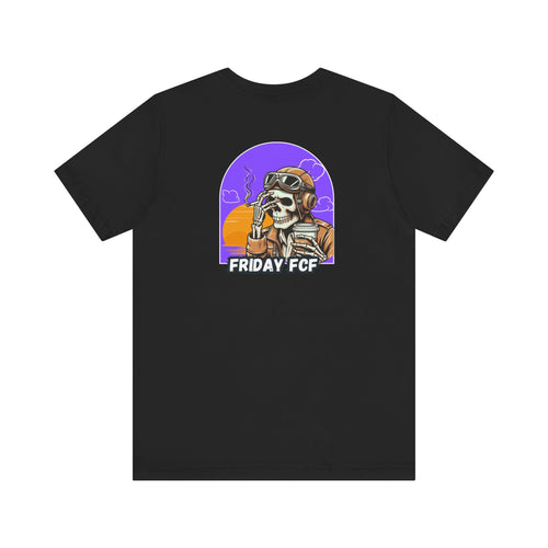 Friday FCF Funny Aviation Shirt Black T-Shirt military apparel sticker patch aviation funny custom usmc navy best military aviation apparel patches and motto gym workout garage flags t-shirt mens