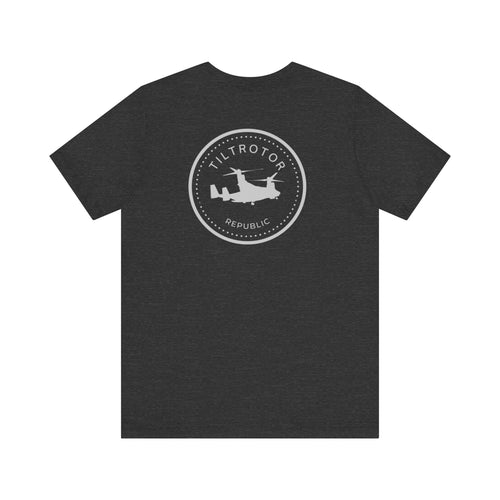 Tiltrotor Republic MV-22 T-Shirt T-Shirt military apparel sticker patch aviation funny custom usmc navy best military aviation apparel patches and motto gym workout garage flags t-shirt mens
