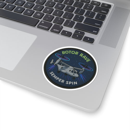 Rotor Rave MV-22 Osprey Military Aviation Sticker Paper products military apparel sticker patch aviation funny custom usmc navy best military aviation apparel patches and motto gym workout garage flags t-shirt mens