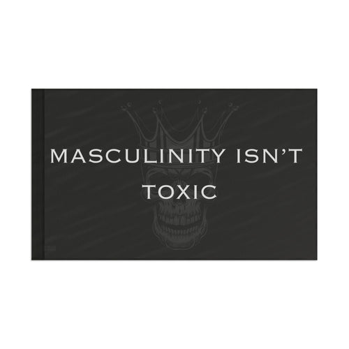 Masculinity Isn't Toxic Garage Gym Flag 60" x 36" Home Decor military apparel sticker patch aviation funny custom usmc navy best military aviation apparel patches and motto gym workout garage flags t-shirt mens