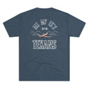 All My Ex's T-6B Texan Military Shirt Tri-Blend Indigo T-Shirt military apparel sticker patch aviation funny custom usmc navy best military aviation apparel patches and motto gym workout garage flags t-shirt mens