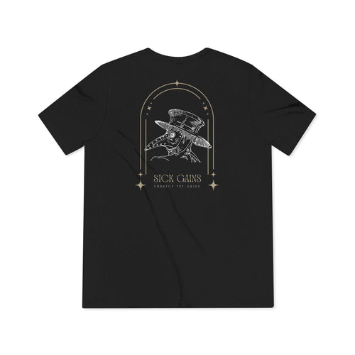 Sick Gains Bro Tri-Blend T-Shirt Solid Black TriBlend T-Shirt military apparel sticker patch aviation funny custom usmc navy best military aviation apparel patches and motto gym workout garage flags t-shirt mens