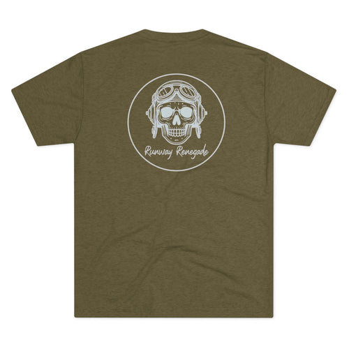 Runway Renegade Motto Triblend Military Shirt T-Shirt military apparel sticker patch aviation funny custom usmc navy best military aviation apparel patches and motto gym workout garage flags t-shirt mens