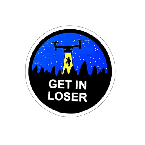 Get In Loser V-22 Osprey Sticker Paper products military apparel sticker patch aviation funny custom usmc navy best military aviation apparel patches and motto gym workout garage flags t-shirt mens
