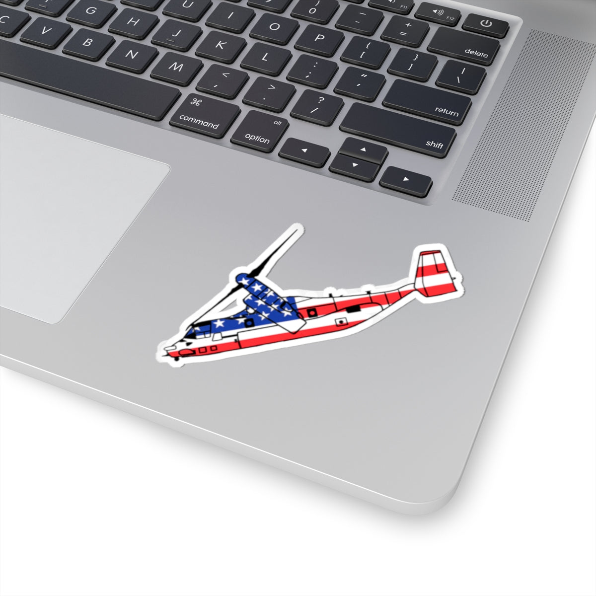 American Flag MV-22 Osprey Military Sticker