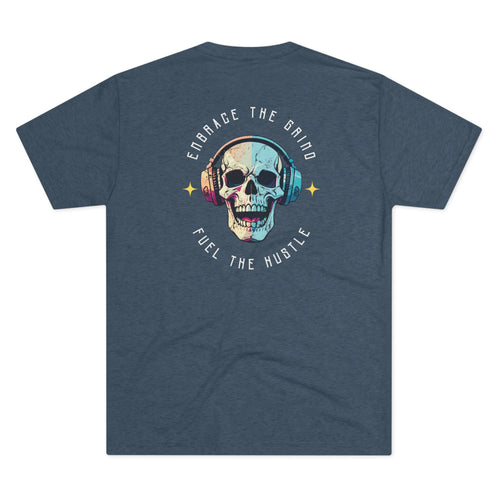 Fuel The Hustle Workout T-Shirt T-Shirt military apparel sticker patch aviation funny custom usmc navy best military aviation apparel patches and motto gym workout garage flags t-shirt mens