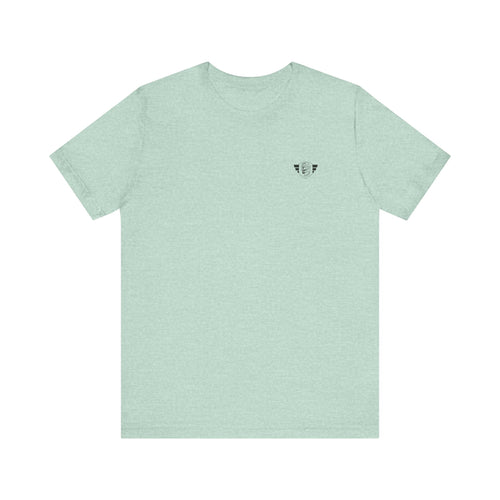 F-16 Viper Jet Shirt Heather Prism Mint T-Shirt military apparel sticker patch aviation funny custom usmc navy best military aviation apparel patches and motto gym workout garage flags t-shirt mens
