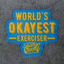 Worlds Okayest Exerciser - Patch