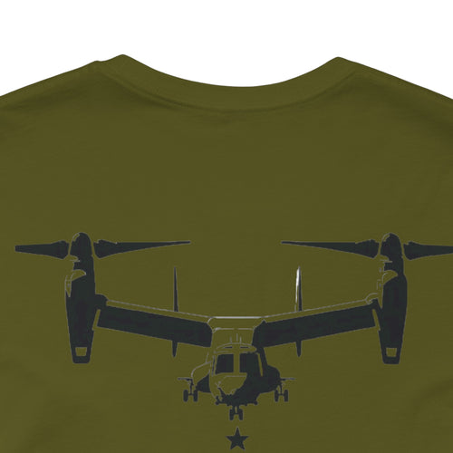 OD Subdued MV-22 Osprey T-Shirt T-Shirt military apparel sticker patch aviation funny custom usmc navy best military aviation apparel patches and motto gym workout garage flags t-shirt mens