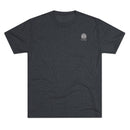 Fuel The Hustle Workout T-Shirt Tri-Blend Vintage Navy T-Shirt military apparel sticker patch aviation funny custom usmc navy best military aviation apparel patches and motto gym workout garage flags t-shirt mens