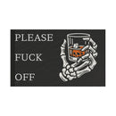 Fuck Off Garage Gym Flag 60" x 36" Home Decor military apparel sticker patch aviation funny custom usmc navy best military aviation apparel patches and motto gym workout garage flags t-shirt mens