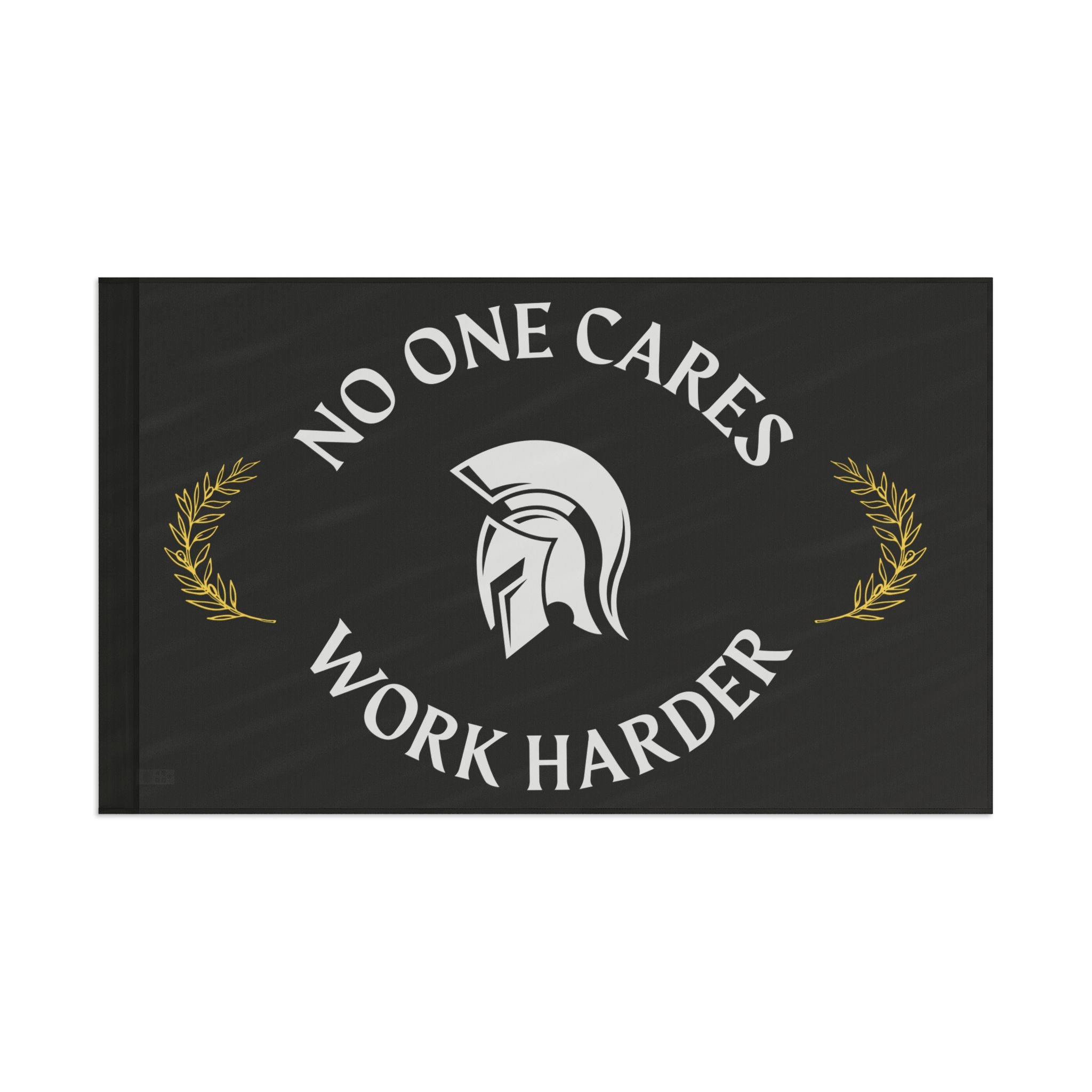 No One Cares Workout Gym Garage Flag