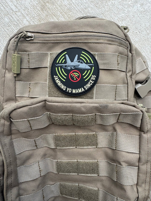 Jammin Yo Mama Jet Military Patch Patch military apparel sticker patch aviation funny custom usmc navy best military aviation apparel patches and motto gym workout garage flags t-shirt mens