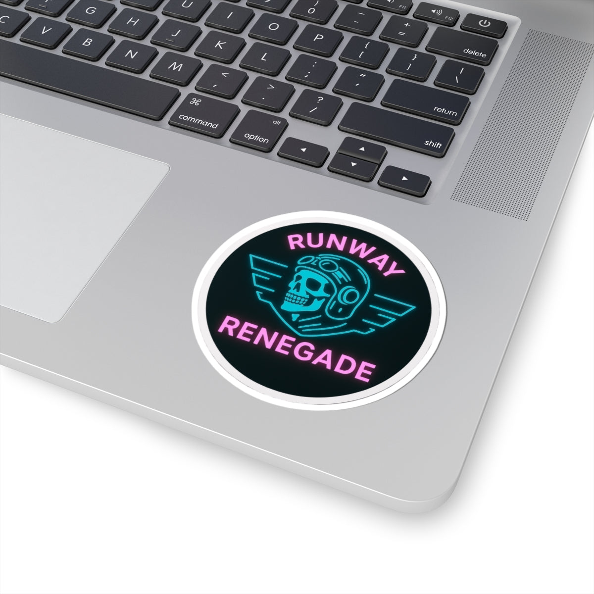 Runway Retrogade Logo Sticker