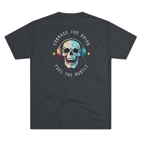 Fuel The Hustle Workout T-Shirt T-Shirt military apparel sticker patch aviation funny custom usmc navy best military aviation apparel patches and motto gym workout garage flags t-shirt mens