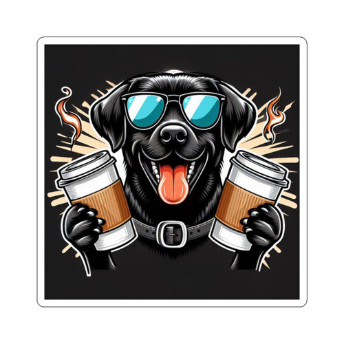 Double Dog Coffee Sticker Paper products military apparel sticker patch aviation funny custom usmc navy best military aviation apparel patches and motto gym workout garage flags t-shirt mens