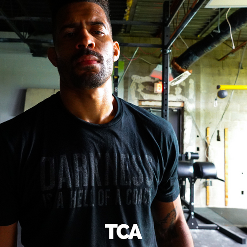 Darkness is a HELL of a Coach - Tee