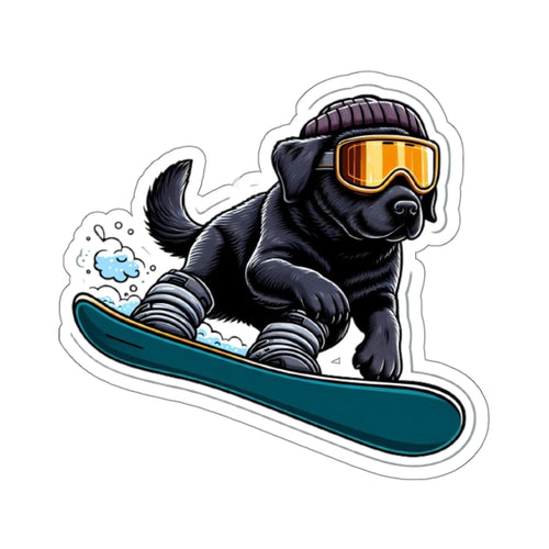 Snow Boi Dog Sticker Paper products military apparel sticker patch aviation funny custom usmc navy best military aviation apparel patches and motto gym workout garage flags t-shirt mens