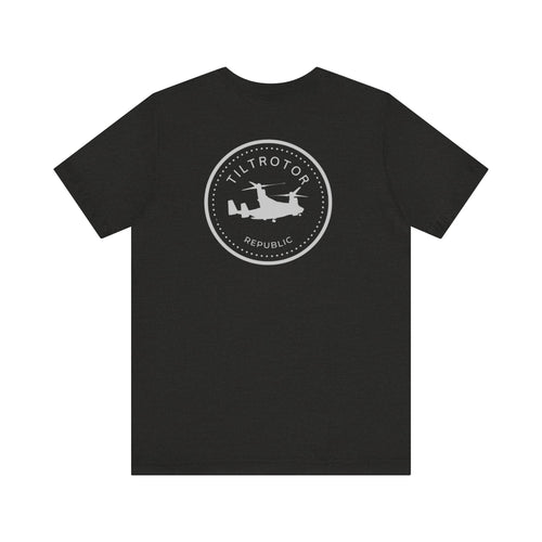 Tiltrotor Republic MV-22 T-Shirt T-Shirt military apparel sticker patch aviation funny custom usmc navy best military aviation apparel patches and motto gym workout garage flags t-shirt mens