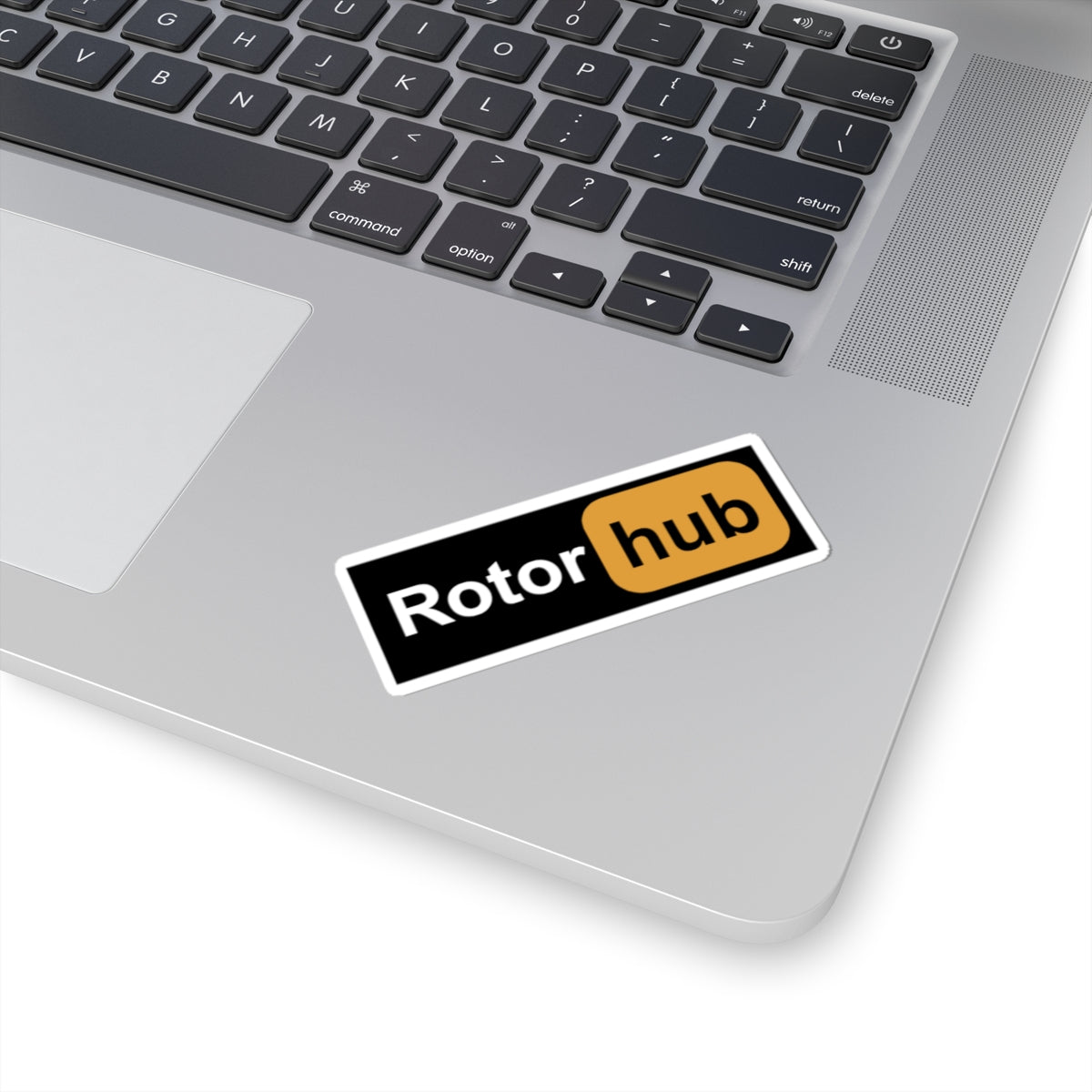 Rotor Hub Funny Aviation Sticker