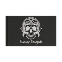 Runway Renegade Motto Gym Garage Workout Flag 60" x 36" Home Decor military apparel sticker patch aviation funny custom usmc navy best military aviation apparel patches and motto gym workout garage flags t-shirt mens