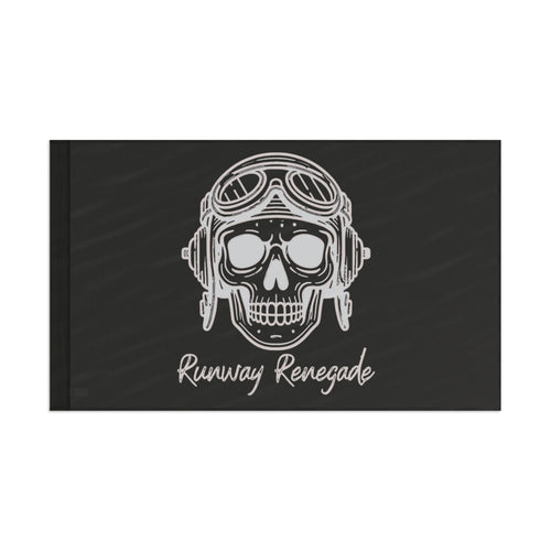 Runway Renegade Motto Gym Garage Workout Flag 60" x 36" Home Decor military apparel sticker patch aviation funny custom usmc navy best military aviation apparel patches and motto gym workout garage flags t-shirt mens