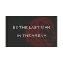 Man In The Arena Garage Gym Flag 60" x 36" Home Decor military apparel sticker patch aviation funny custom usmc navy best military aviation apparel patches and motto gym workout garage flags t-shirt mens