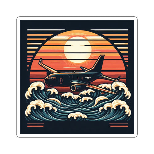 P-8 Poseidon Sticker Paper products military apparel sticker patch aviation funny custom usmc navy best military aviation apparel patches and motto gym workout garage flags t-shirt mens