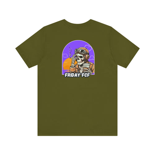 Friday FCF Funny Aviation OD Green USMC Shirt Olive T-Shirt military apparel sticker patch aviation funny custom usmc navy best military aviation apparel patches and motto gym workout garage flags t-shirt mens
