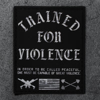 Trained For Violence - Patch