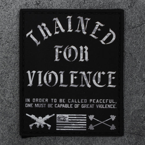Trained For Violence - Patch