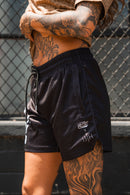 Men's Mesh Lifestyle Shorts | 5.5"- Lift Heavy Pray Hard Black