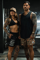 Men's Mesh Lifestyle Shorts | 5.5"- Lift Heavy Pray Hard Black