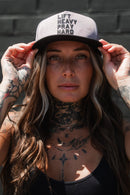 Lift Heavy. Pray Hard. Deadwood Camo Hydro - Snapback Hat