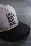 Lift Heavy. Pray Hard. Deadwood Camo Hydro - Snapback Hat