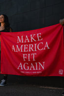 Make America Fit Again - Flag