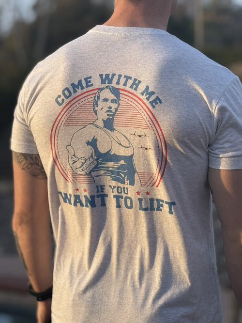 Arnold Lifting Workout Triblend T-Shirt T-Shirt military apparel sticker patch aviation funny custom usmc navy best military aviation apparel patches and motto gym workout garage flags t-shirt mens